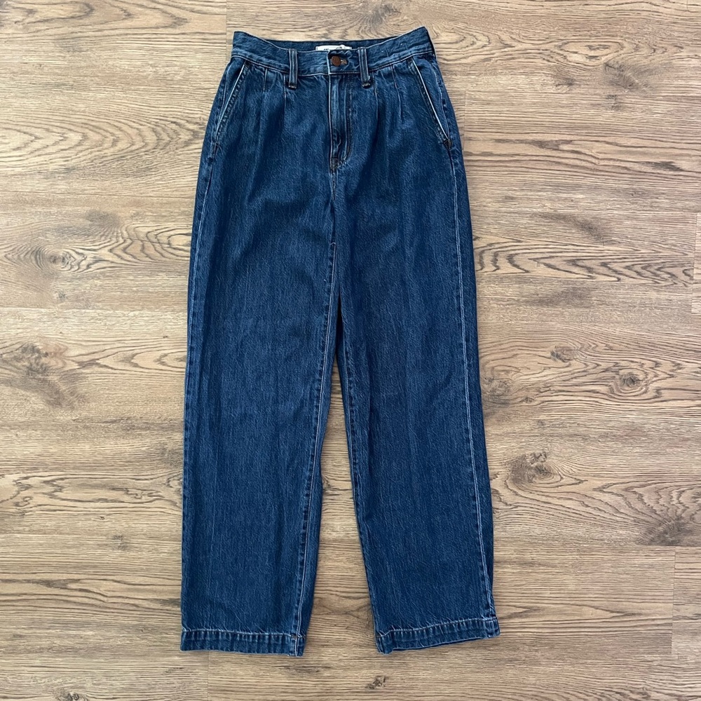 Madewell the Harlow wide leg Jean in fairson wash size 23 - Picture 4 of 12